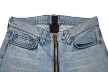 画像をギャラリービューアに読み込む, CHROME HEARTS クロムハーツ セパレートジップデニムパンツ ジーンズ サイズ25 クロスボール インディゴブルー 美品 中古 4b012204