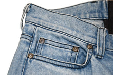 画像をギャラリービューアに読み込む, CHROME HEARTS クロムハーツ セパレートジップデニムパンツ ジーンズ サイズ25 クロスボール インディゴブルー 美品 中古 4b012204