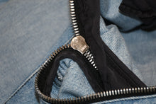 画像をギャラリービューアに読み込む, CHROME HEARTS クロムハーツ セパレートジップデニムパンツ ジーンズ サイズ25 クロスボール インディゴブルー 美品 中古 4b012204