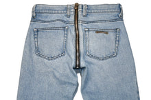 画像をギャラリービューアに読み込む, CHROME HEARTS クロムハーツ セパレートジップデニムパンツ ジーンズ サイズ25 クロスボール インディゴブルー 美品 中古 4b012204