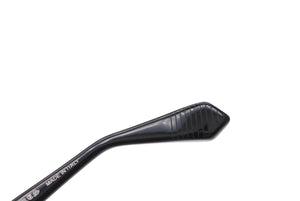 CHROME HEARTS クロムハーツ PM サングラス アイウェア サイズ52□18-143 アセテート シルバー925 ブラック ブルー 美品 中古 4b012207