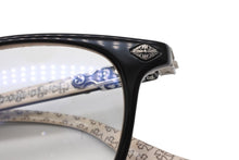 Load image into Gallery viewer, CHROME HEARTS クロムハーツ PORNOGRANATE サングラス アイウェア サイズ49□20-152 クラシックオーバルクロス CHプラス 美品 中古 4b012194