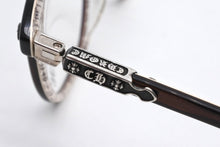 Load image into Gallery viewer, CHROME HEARTS クロムハーツ PORNOGRANATE サングラス アイウェア サイズ49□20-152 クラシックオーバルクロス CHプラス 美品 中古 4b012194