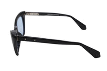 Load image into Gallery viewer, CHROME HEARTS クロムハーツ PM サングラス アイウェア サイズ52□18-143 アセテート シルバー925 ブラック ブルー 美品 中古 4b012207