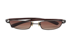 CHROME HEARTS クロムハーツ VERVEDERE-D ベルヴェデール-D サングラス アイウェア CHクロス ダガー エボニーウッド 良品 中古 4b012178