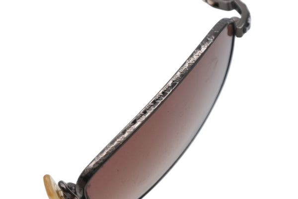 CHROME HEARTS クロムハーツ VERVEDERE-D ベルヴェデール-D サングラス アイウェア CHクロス ダガー エボニーウッド 良品 中古 4b012178