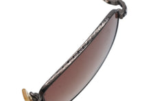 Load image into Gallery viewer, CHROME HEARTS クロムハーツ VERVEDERE-D ベルヴェデール-D サングラス アイウェア CHクロス ダガー エボニーウッド 良品 中古 4b012178