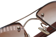 Load image into Gallery viewer, CHROME HEARTS クロムハーツ TAIL テイル ハーフリム サングラス アイウェア エボニーウッドテンプル CHクロス CHプラス 美品 中古 4b012181