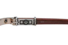 Load image into Gallery viewer, CHROME HEARTS クロムハーツ TAIL テイル ハーフリム サングラス アイウェア エボニーウッドテンプル CHクロス CHプラス 美品 中古 4b012181