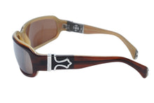 Load image into Gallery viewer, CHROME HEARTS クロムハーツ FIX Ⅱ フィックス Ⅱ サングラス アイウェア アセテート プラスチック シルバー925 ブラウン 美品 中古 4b012192