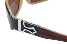 Load image into Gallery viewer, CHROME HEARTS クロムハーツ FIX Ⅱ フィックス Ⅱ サングラス アイウェア アセテート プラスチック シルバー925 ブラウン 美品 中古 4b012192