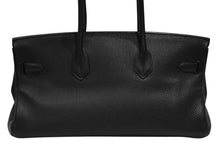 Load image into Gallery viewer, 極美品 HERMES エルメス ショルダーバーキン トリヨンクレマンス ◻︎N刻 ゴルチェ期 ブラック シルバー金具 中古 4b012216