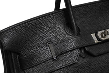 Load image into Gallery viewer, 極美品 HERMES エルメス ショルダーバーキン トリヨンクレマンス ◻︎N刻 ゴルチェ期 ブラック シルバー金具 中古 4b012216
