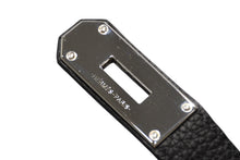 Load image into Gallery viewer, 新品同様 HERMES エルメス Haut a Courroies オータクロア40 ハンドバッグ トゴ ブラック シルバー金具 Z刻印 中古 4b012227