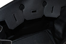 Load image into Gallery viewer, 新品同様 HERMES エルメス Haut a Courroies オータクロア40 ハンドバッグ トゴ ブラック シルバー金具 Z刻印 中古 4b012227
