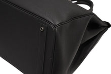 Load image into Gallery viewer, 新品同様 HERMES エルメス Haut a Courroies オータクロア40 ハンドバッグ トゴ ブラック シルバー金具 Z刻印 中古 4b012227