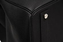Load image into Gallery viewer, 新品同様 HERMES エルメス Haut a Courroies オータクロア40 ハンドバッグ トゴ ブラック シルバー金具 Z刻印 中古 4b012227