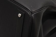 Load image into Gallery viewer, 新品同様 HERMES エルメス Haut a Courroies オータクロア40 ハンドバッグ トゴ ブラック シルバー金具 Z刻印 中古 4b012227