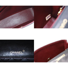 Load image into Gallery viewer, CHANEL シャネル ミニマトラッセ Sフラップ Sチェーンショルダーバッグ 1番台 ココマーク ラムスキン ブラック ゴールド金具 美品 中古 4b012228
