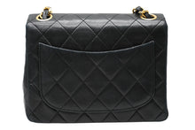 Load image into Gallery viewer, CHANEL シャネル ミニマトラッセ Sフラップ Sチェーンショルダーバッグ 1番台 ココマーク ラムスキン ブラック ゴールド金具 美品 中古 4b012228