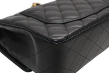 Load image into Gallery viewer, 新品同様 CHANEL シャネル マトラッセ23 Wフラップ Wチェーンショルダーバッグ ランダム番台 ココマーク ラムスキン ブラック 中古 4b012229