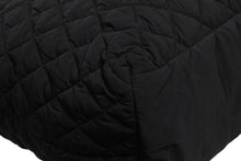 Load image into Gallery viewer, CHANEL シャネル コココクーン MM トートバッグ A48611 13番台 ココマーク ナイロン レザー ブラック シルバー金具 美品 中古 4b012248