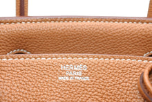 Load image into Gallery viewer, 極美品 HERMES エルメス バーキン30 ハンドバッグ トゴ ゴールド シルバー金具 ☐K刻印 中古 4b012252
