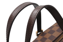 Load image into Gallery viewer, LOUIS VUITTON ルイヴィトン ダミエ エベヌ パピヨンPM ハンドバッグ N51304 筒型 ドラム型 ブラウン ゴールド金具 美品 中古 4b009213
