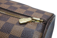 Load image into Gallery viewer, LOUIS VUITTON ルイヴィトン ダミエ エベヌ パピヨンPM ハンドバッグ N51304 筒型 ドラム型 ブラウン ゴールド金具 美品 中古 4b009213