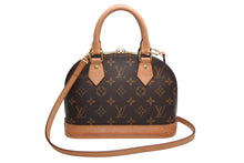 Load image into Gallery viewer, LOUIS VUITTON ルイヴィトン モノグラム アルマBB ハンドバッグ M53152 ショルダー 2WAY PVC ゴールド金具 美品 中古 4b012462