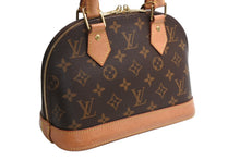Load image into Gallery viewer, LOUIS VUITTON ルイヴィトン モノグラム アルマBB ハンドバッグ M53152 ショルダー 2WAY PVC ゴールド金具 美品 中古 4b012462