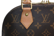 Load image into Gallery viewer, LOUIS VUITTON ルイヴィトン モノグラム アルマBB ハンドバッグ M53152 ショルダー 2WAY PVC ゴールド金具 美品 中古 4b012462