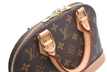 Load image into Gallery viewer, LOUIS VUITTON ルイヴィトン モノグラム アルマBB ハンドバッグ M53152 ショルダー 2WAY PVC ゴールド金具 美品 中古 4b012462