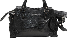 Load image into Gallery viewer, 極美品 BALENCIAGA バレンシアガ ショルダーバッグ NEO CAGOLE XS ネオカゴール XS 650987 ラムスキン ブラック シルバー金具 中古 4b012465