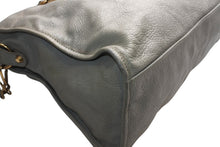 Load image into Gallery viewer, BALENCIAGA バレンシアガ クラシック シティ ハンドバッグ 2WAY 535269 レザー グレー ゴールド金具 美品 中古 4b012459