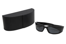 Load image into Gallery viewer, PRADA プラダ SYMBOL SUNGLASSES シンボル サングラス アイウェア SPRA19 1AB-5S0 サイズ60□18 120 ブラック 美品 中古 4b012387