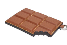 Load image into Gallery viewer, 新品同様 LOUIS VUITTON ルイヴィトン バッグチャーム LV チョコレートバー M01478 モノグラムキャンバス ブラウン シルバー金具 中古 4b011775