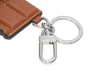 Load image into Gallery viewer, 新品同様 LOUIS VUITTON ルイヴィトン バッグチャーム LV チョコレートバー M01478 モノグラムキャンバス ブラウン シルバー金具 中古 4b011775