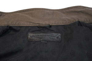 極美品 CHROME HEARTS クロムハーツ CHERRY BOMB チェリーボム ミリタリージャケット サイズXXL クロスボールボタン シルバー925 中古 4b012268