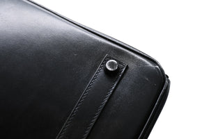 極美品 超希少 HERMES エルメス バーキン35 ハンドバッグ ソーブラック □O 中古 4b012277