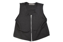 Load image into Gallery viewer, CHROME HEARTS クロムハーツ ダガージップ ニット ベスト ニット XXL ブラック ダガージップ オールドモデル 美品 中古 4b012294