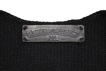 Load image into Gallery viewer, CHROME HEARTS クロムハーツ ダガージップ ニット ベスト ニット XXL ブラック ダガージップ オールドモデル 美品 中古 4b012294
