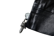 Load image into Gallery viewer, CHROME HEARTS クロムハーツ シングルライダースジャケット ダガージップ スクロールラベル ブラック Sサイズ 美品 中古 4b012295