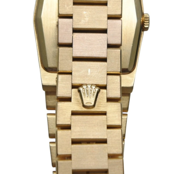ROLEX ロレックス 時計 チェリーニ 4350/8 メンズ K18YG 無垢 手巻 シャンパン文字盤 K18YG 美品 中古 4b012299