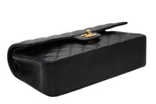 Load image into Gallery viewer, 極美品 CHANEL シャネル マトラッセ25 Wフラップ Wチェーンショルダーバッグ ランダム番台 ココマーク キャビアスキン ブラック 中古 4b012306