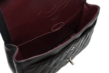 Load image into Gallery viewer, 極美品 CHANEL シャネル デカマトラッセ30 Wフラップ Wチェーンショルダーバッグ 20番台 ココマーク キャビアスキン シルバー金具 中古 4b012307
