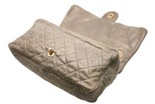 Load image into Gallery viewer, 極美品 CHANEL シャネル Sフラップ Wチェーンショルダーバッグ 17番台 ココマーク ヴィンテージレザー ブラウン グリッター 中古 4b012308