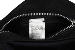 CHROME HEARTS クロムハーツ レザーベスト サイズM クロスボールボタン ブラック 美品 中古 4b012310