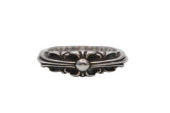 極美品 CHROME HEARTS クロムハーツ ベイビークラシック フローラルクロスリング 指輪 重量約5.2g サイズ12.5号 シルバー925 中古 4b012318