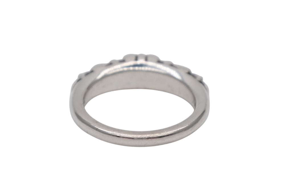 極美品 CHROME HEARTS クロムハーツ ベイビークラシック フローラルクロスリング 指輪 重量約5.2g サイズ12.5号 シルバー925 中古 4b012318